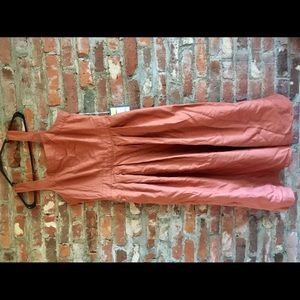 Knee length zipper dress